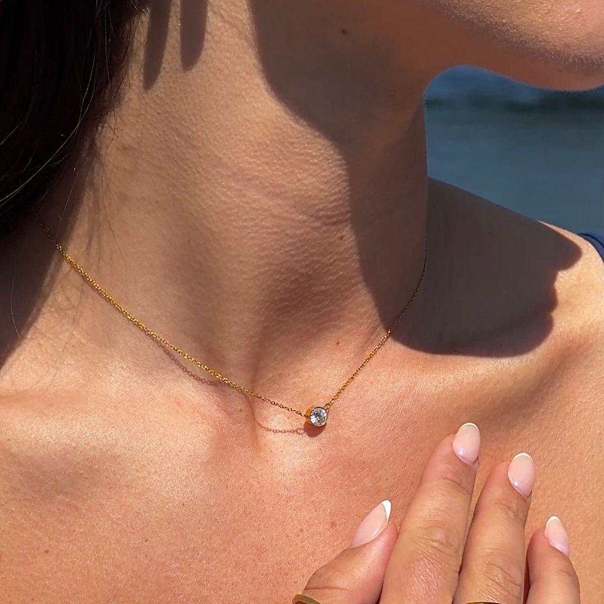 Floating Krystal Necklace