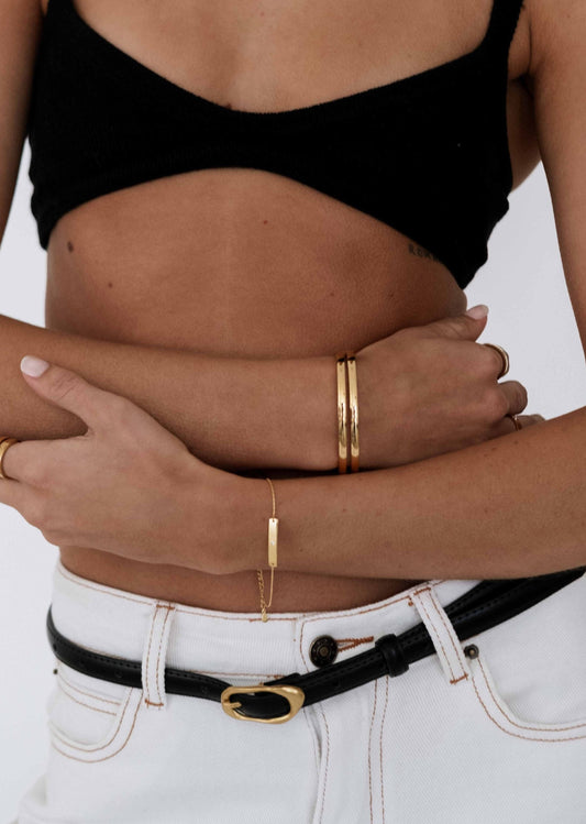 Phoebe Bangle - Gold