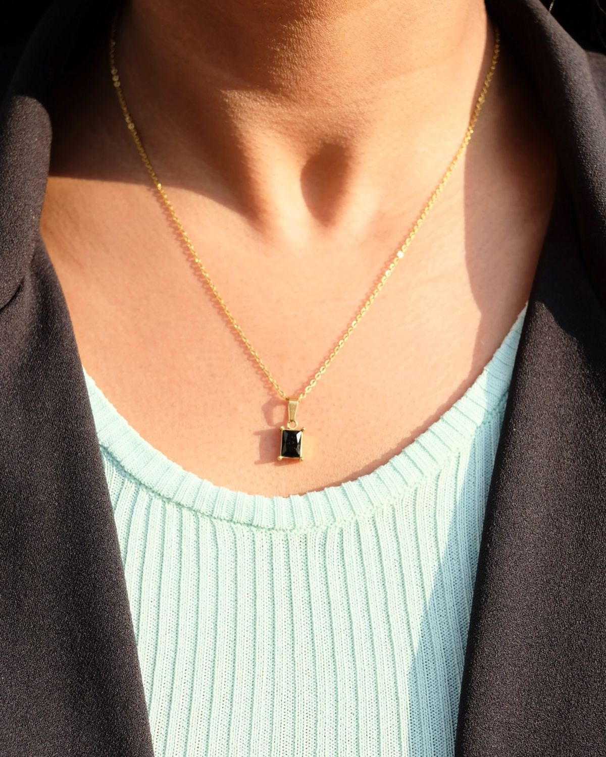 Prism Pendant Necklace