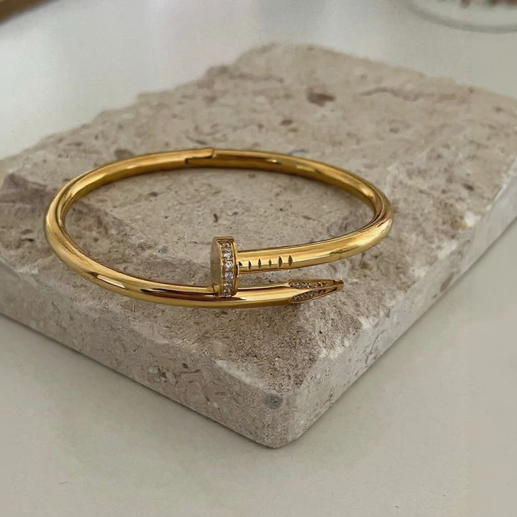 Sculpted Nail Bracelet