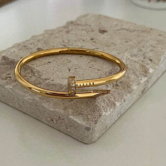 Sculpted Nail Bracelet