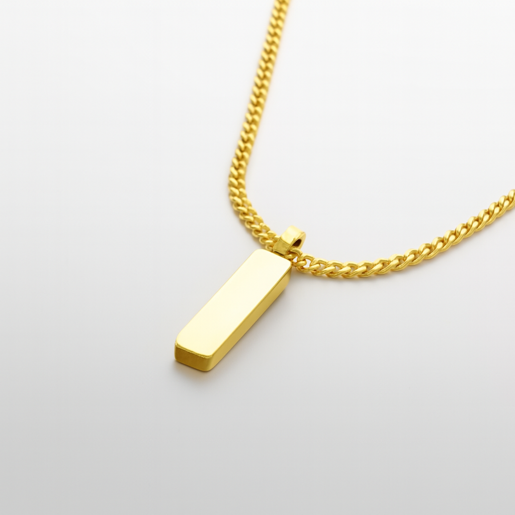 Square Pendant Necklace