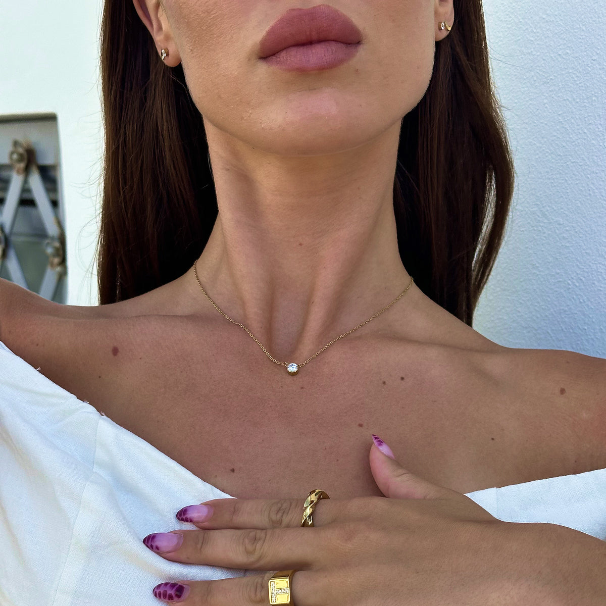 Floating Krystal Necklace