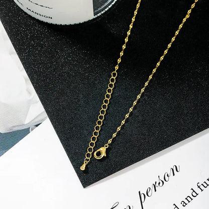 Minimalist Y-Shaped Tassel Necklace for Women