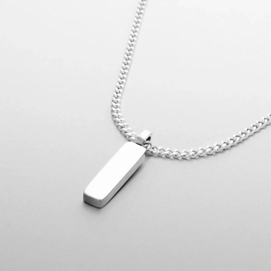 Square Pendant Necklace